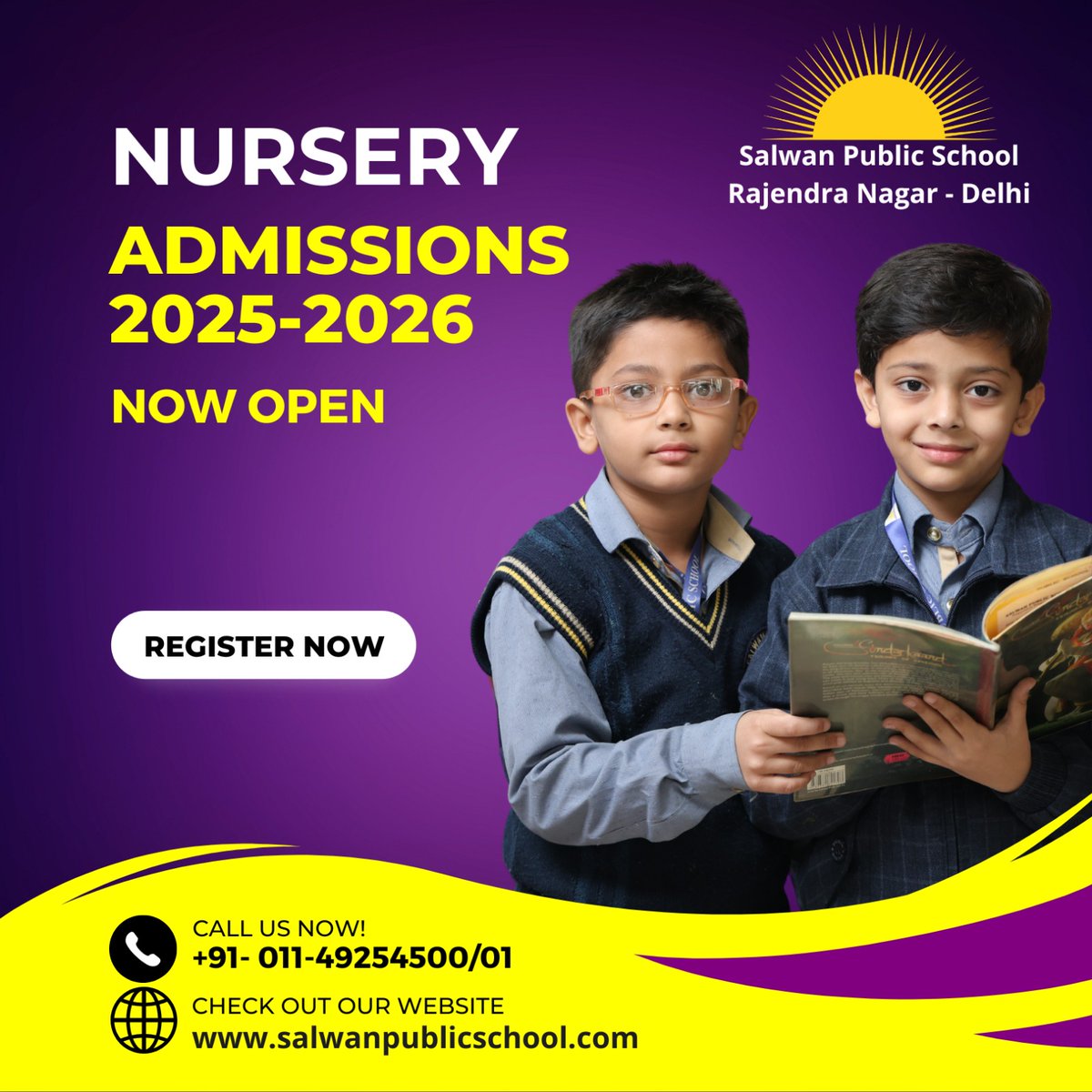 SalwanSchool's tweet image. #NurseryAdmissions #adorablelittleSalwanians #spsrajendranagar #Sps #SalwanPublicSchool #servicebeforeself #pusaroad #schooladmission