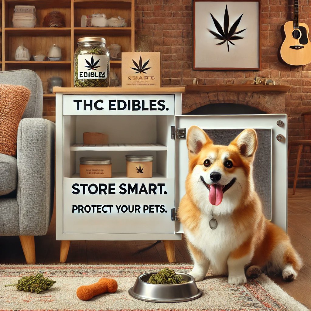 mydogateedibles's tweet image. Smart storage, happy pets! 🐕✨ Store THC edibles securely to protect your curious companions. #StoreSmart #PetSafetyFirst