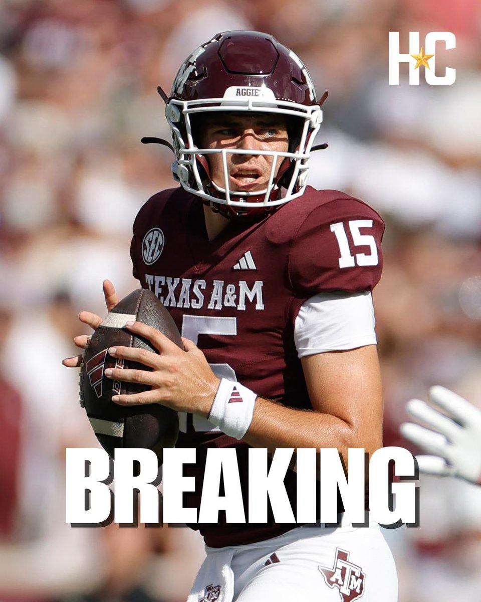 Texas A&amp;M quarterback Conner Weigman, a former five-star from Bridgeland HS in Cypress, plans to transfer to the University of Houston.
He will have two years of eligibility. 

Quick story: houstonchronicle.com/sports/college…