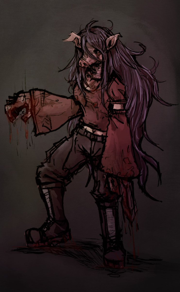 N3Vchan69's tweet image. Dead by daylight The Pig

#dbd #DeadbyDaylight #thepig #saw #art #fanart