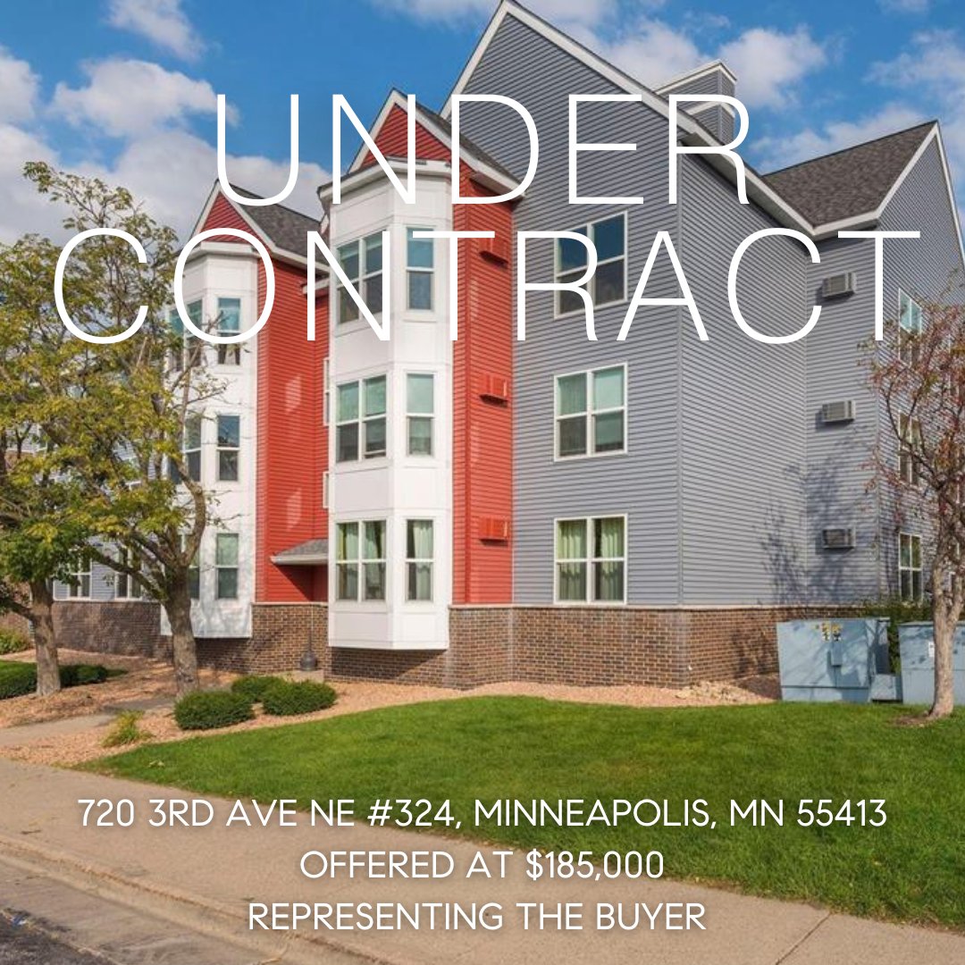 TheLJGroup's tweet photo. #UnderContract in Northeast! 💫 

Property: 720 3rd Avenue NE #324, Minneapolis, MN
Listed at: $185,000
Listed by and photos courtesy of: Edina Realty
Representing Buyer: @LaurenJanoskiGroup with @CBRealtyMNWI

#Northeast #AffordableHousing #TwinCities #HomeOwnership #CondoLiving https://t.co/3hn2GO0IOZ