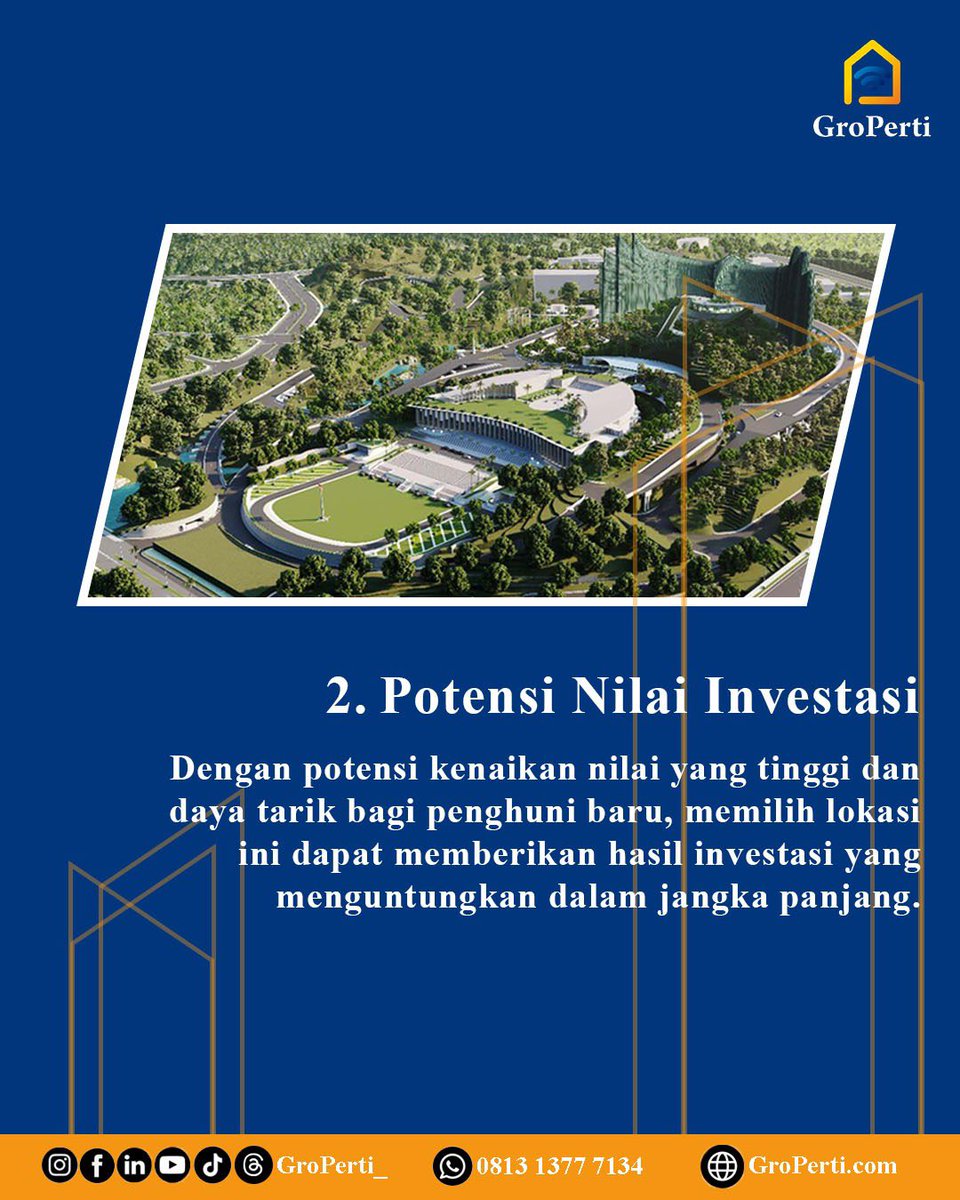 Groperti_'s tweet image. Memilih lokasi properti bukan hanya soal estetika, tetapi juga tentang aksesibilitas, potensi nilai investasi, dan kenyamanan. Temukan tips jitu untuk memastikan lokasi pilihan Anda mendukung kebutuhan dan masa depan Anda!

#TipsProperti #StrategiLokasi #InvestasiProperti