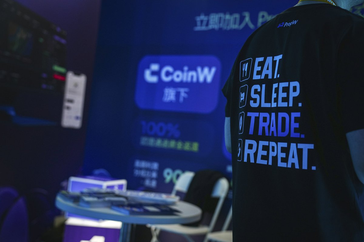PropWGlobal's tweet photo. 🌞 Good morning, Taipei! 🌟✨ Come visit our booth and dive into the limitless possibilities of #PropW's future 🚀💡 Let’s shape it together! 🤝🔥 #TBW2024 https://t.co/BvaMBcHS97
