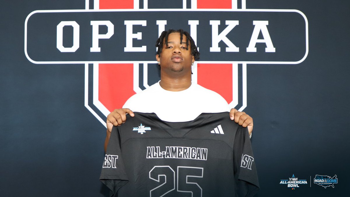 AABonNBC's tweet photo. 🚨⭐️⭐️⭐️⭐️⭐️ Alert 🚨 

Welcome Malik Autry (@MalikAutry) to the 2025 Navy All-American Bowl @NBCSports 

#WarEagle 🦅 

#NavyAAB 🇺🇸 @AmericasNavy https://t.co/IGKgeNQzhX