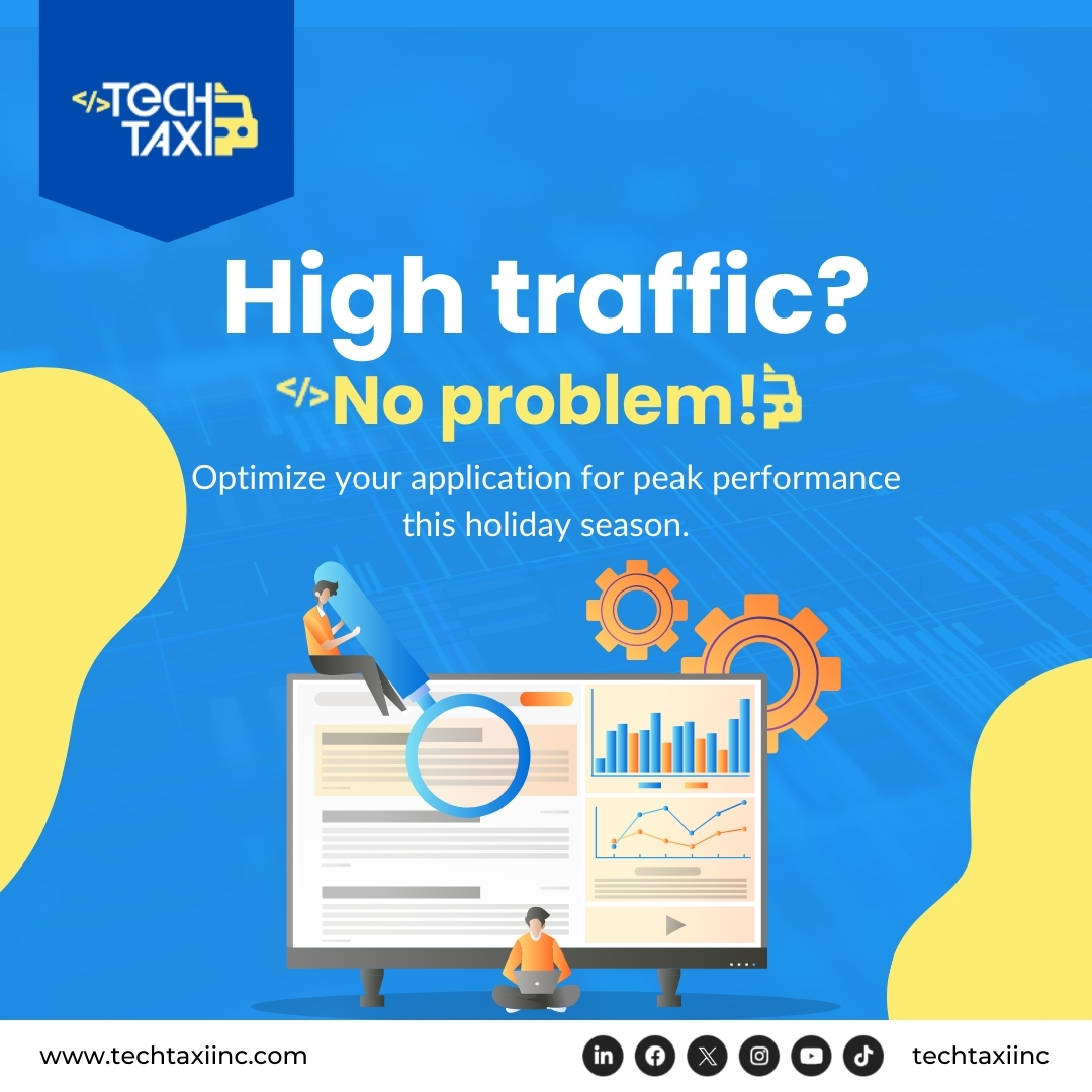 techtaxiinc's tweet image. #ProgrammingTip: The holiday season often brings increased traffic, so it’s essential to optimize your app for performance! Focus on load times, server capacity, and database efficiency.
Implement #caching strategies to ensure a seamless user experience during peak loads!