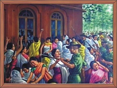 #Nupi Lan, the Women's War,  
A flame of courage in times of scar.  
In 1904, they rose to fight,  
Against forced labor, for what is right.  
In 1939, their voices soared,  
Famine struck, their hearts implored.  
Against rice exports, they stood as one,  
For justice, for all,