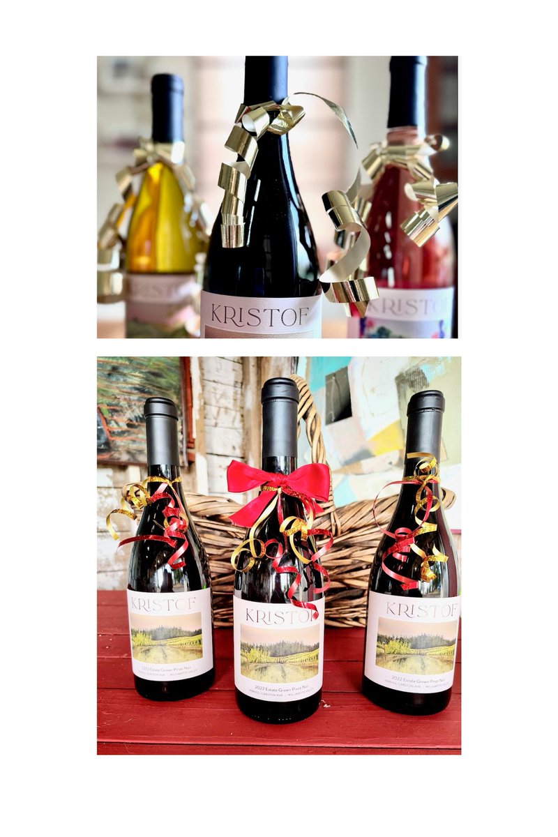 Someone told me <a href="/KristofFarms/">Kristof Farms</a> wines make great gifts!