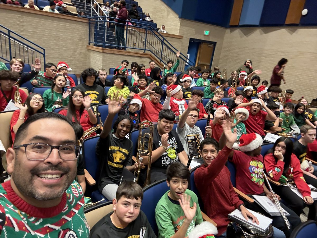Anson Jones Cougar Band (@ansoncougarband) on Twitter photo Congratulations to our AJMS Cougar Band for a wonderful performance at the Jay HS cluster concert!!!
<a href="/NISDJones/">Jones Middle School</a> <a href="/NISDJonesSTEM/">Anson Jones Magnet School</a> <a href="/NISDJaySEA/">John Jay SEA</a> <a href="/NISDJay/">John Jay High School</a> Congratulations to our AJMS Cougar Band for a wonderful performance at the Jay HS cluster concert!!!
<a href="/NISDJones/">Jones Middle School</a> <a href="/NISDJonesSTEM/">Anson Jones Magnet School</a> <a href="/NISDJaySEA/">John Jay SEA</a> <a href="/NISDJay/">John Jay High School</a>