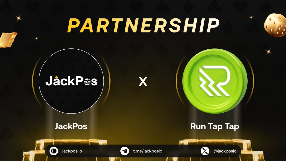 JackPos 🤝 <a href="/RunTogether_Nft/">RUN TOGETHER</a>

🚀We are thrilled to announce that JackPos has officially partnered with RunTapTap

RunTapTap - is a Web3 application inspired by daily walking. It rewards users with tokens for running and organizes competitions, aiming to build a large running