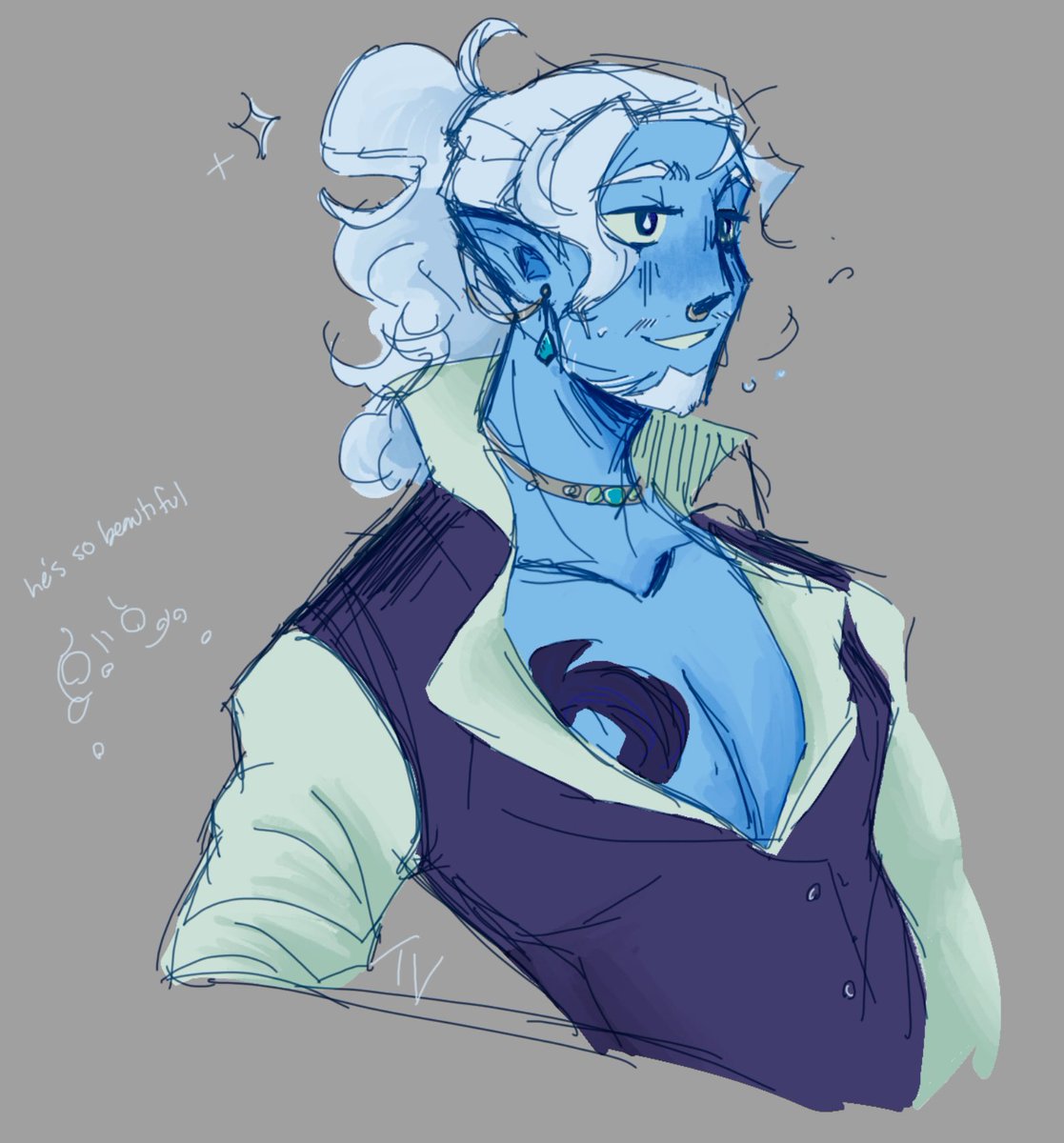 teehee_vibes's tweet image. I feel like every time I ask for these, I can expect a Caspian at some point… and I still don’t know how to draw him consistently