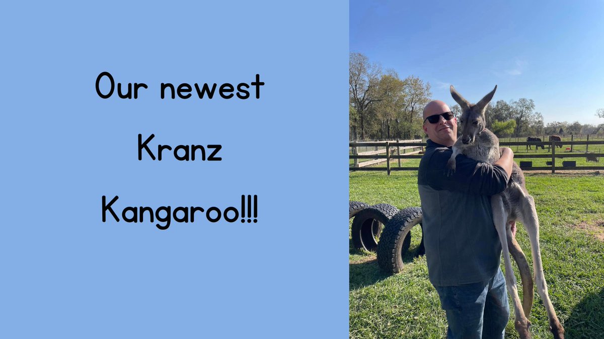 techwithtodd's tweet image. I got to meet and hold a real kangaroo over the Thanksgiving holiday.  Ruby is her name.  My 1st graders loved it!
#ilovesse @katyisd @StanleyStampede