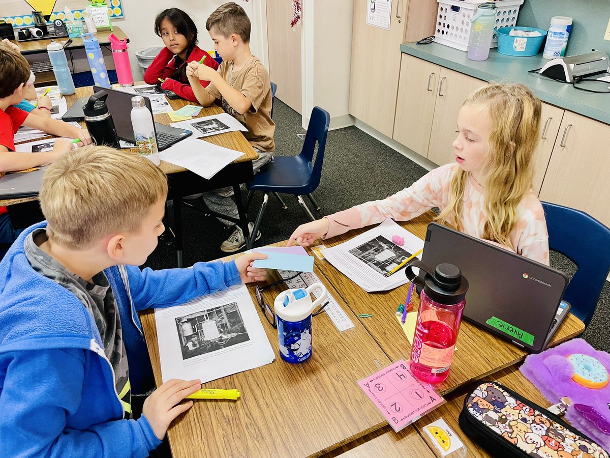 SRE Stallions (@srestallions) on Twitter photo These third grade students were working hard to share their understanding and prove their response by finding text evidence. Loved seeing this Fan and Pick collaborative structure to engage in conversation. <a href="/SRE_Principal/">Britteny Clifford</a> These third grade students were working hard to share their understanding and prove their response by finding text evidence. Loved seeing this Fan and Pick collaborative structure to engage in conversation. <a href="/SRE_Principal/">Britteny Clifford</a>