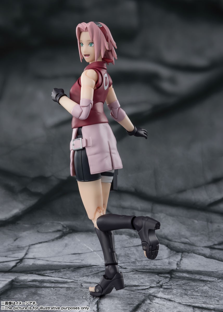 t_features's tweet photo. 【今週の発売商品】

『#NARUTO-#ナルト-』より
「S.H.Figuarts 春野サクラ -師匠譲りの負けん気-」の再販が
一般店頭にて12月14���(土)発売！
📋商品詳細→ https://t.co/kIm1lii8HE

笑顔、叫び顔、真剣顔、しゃーんなろ！顔の交換用表情パーツの他、手首エフェクトパーツも付属。
#t_shf https://t.co/gOiBrRhnCv