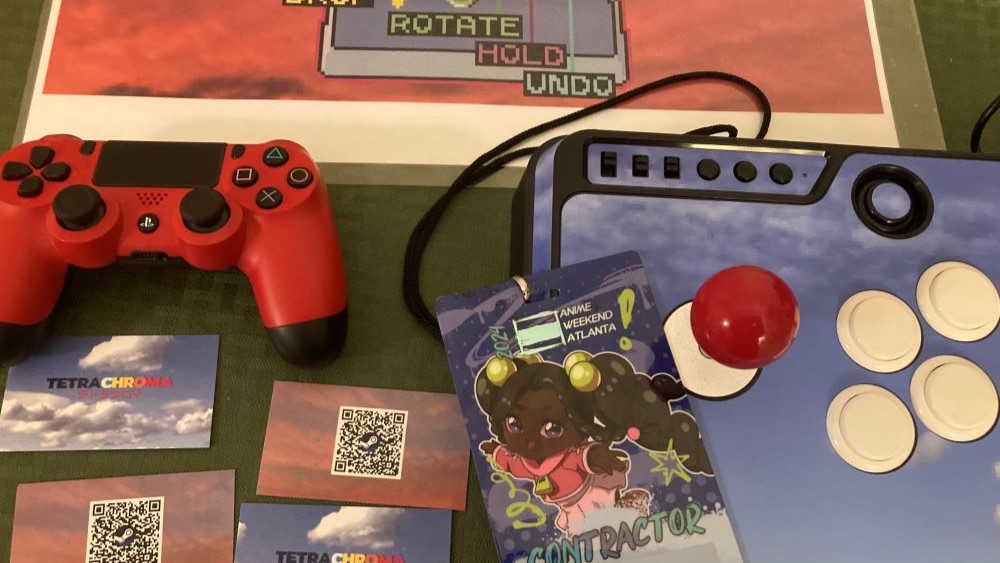 sparsevector's tweet image. Surprise! I&apos;m demoing TETRACHROMA at @awacon!  Big thanks to @IndieClusterATL for putting together the event&apos;s indie game showcase. I&apos;m excited for tomorrow!