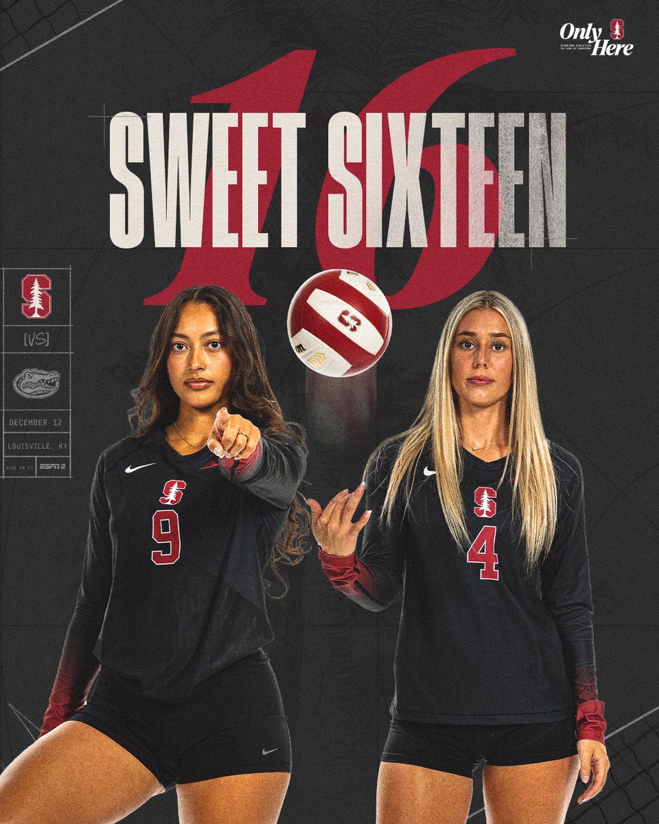 🗣 GAMEDAY‼️

📺 » ESPN2
💻 » espn.com/watch/
📊 » tinyurl.com/mrytkby3

#GoStanford