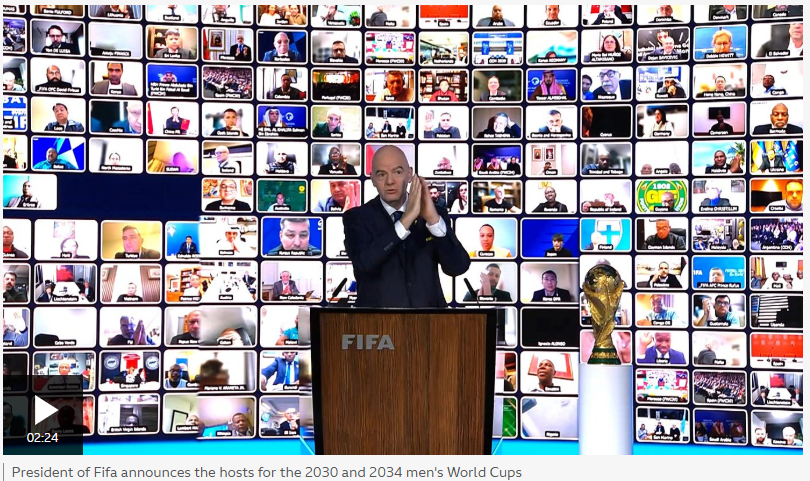 monkeyhead78's tweet image. WTF is this? Ha ha ha, utterly laughable. #corruptfifa