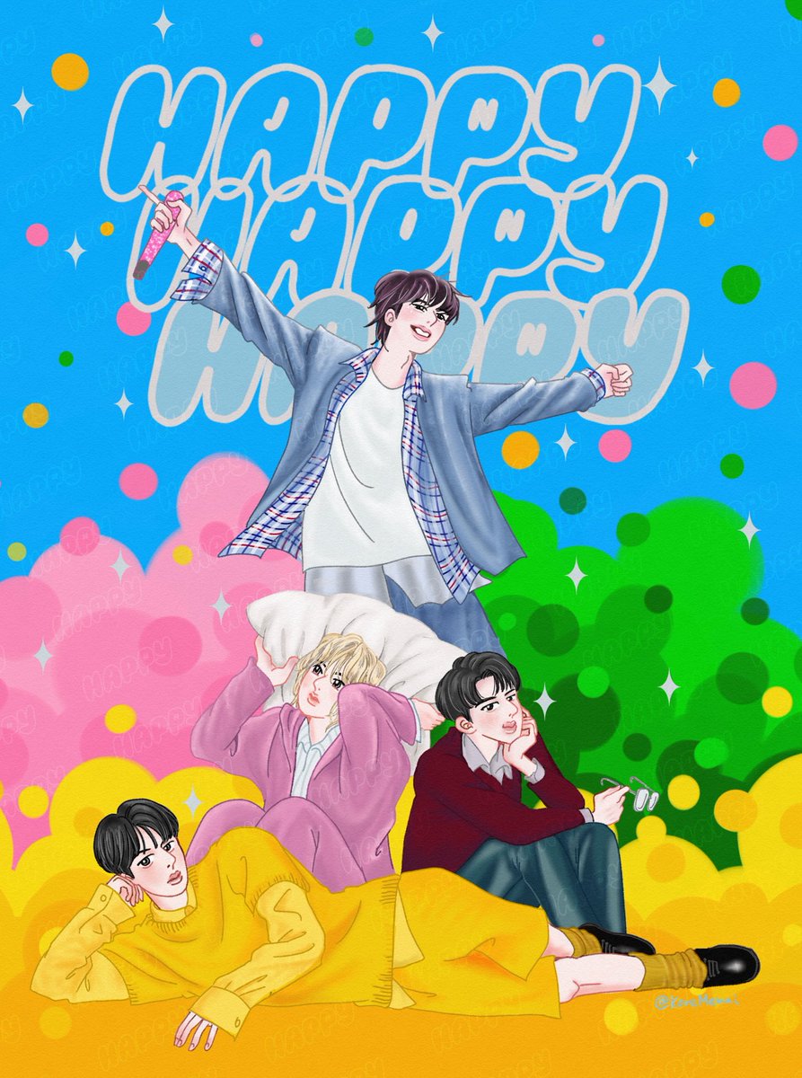 KoreMemai's tweet image. 遅くなりましたが、お誕生日おめでとう。
たくさんの色とりどりなHAPPYをありがとう✨
ジンくんのおかげで、毎日幸せです。
貴方もどうか、幸せでいてね。
#HAPPYJINDAY
#HappyBirthdayJin