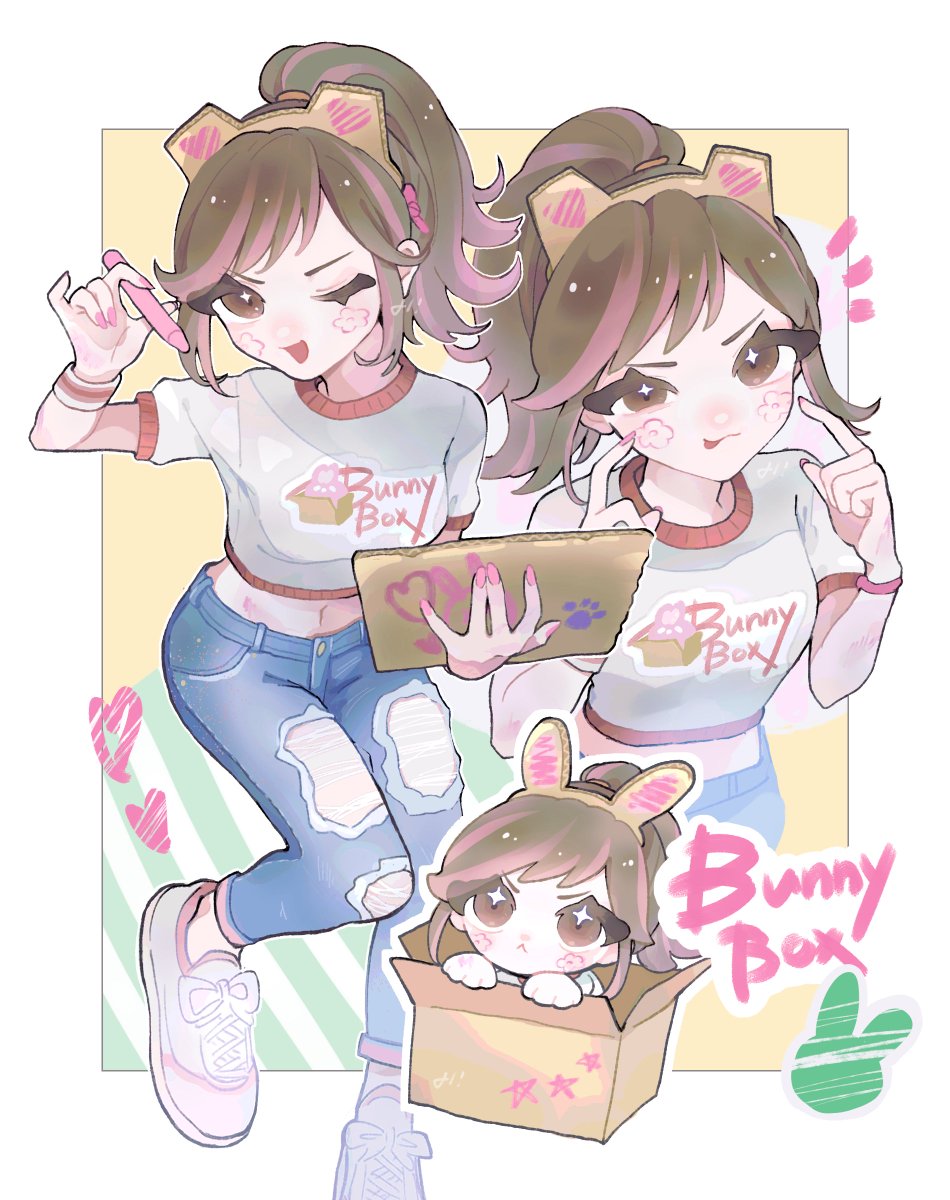 ak4meno's tweet photo. Hana🐰
#Dva #Overwatch2fanart https://t.co/mLWnPsYoIT