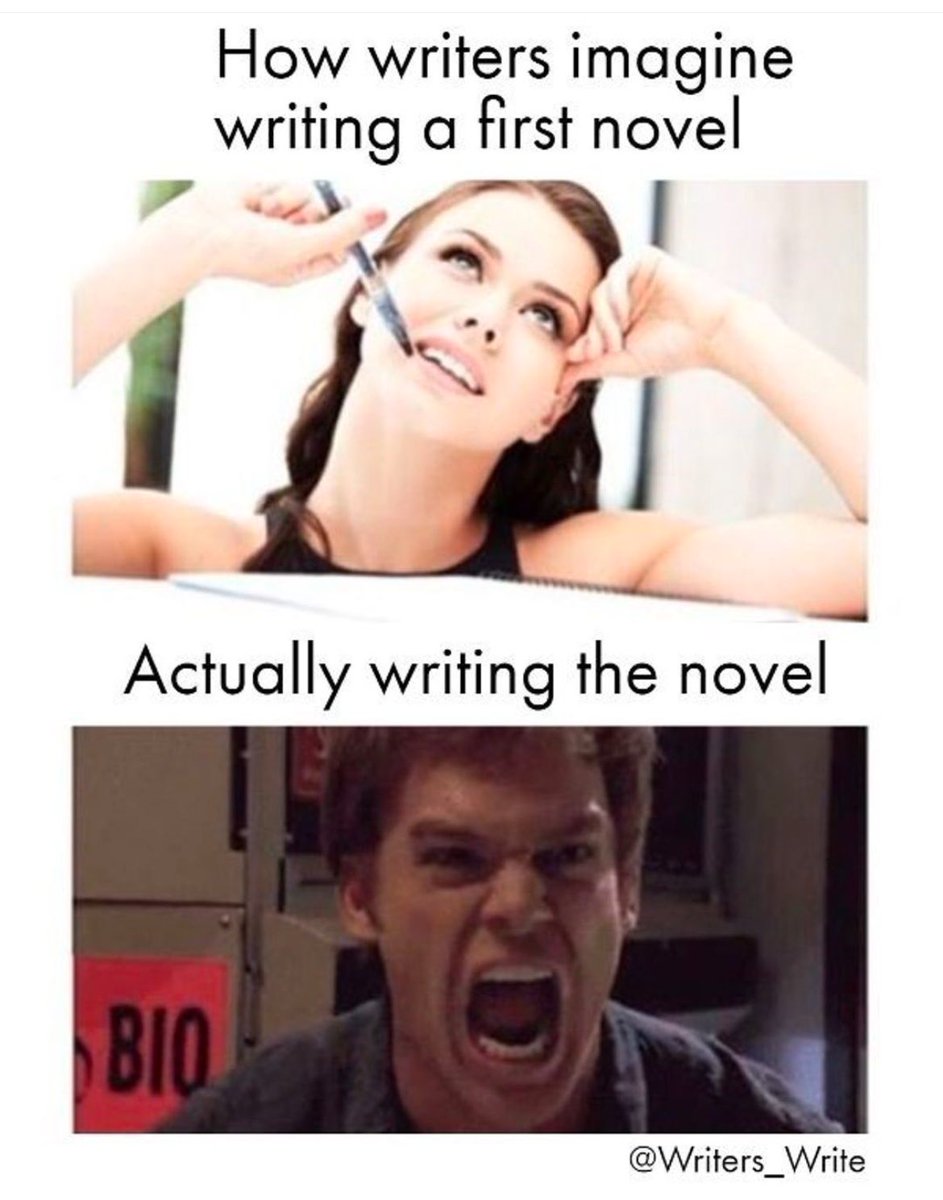 BrandyVallance's tweet photo. 😂 #amwriting #amquerying https://t.co/Ruxmz1PLke
