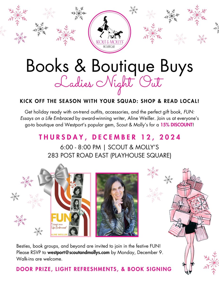 BOOK SIGNING TOMORROW, 12/12 @ 6PM - Join Us!