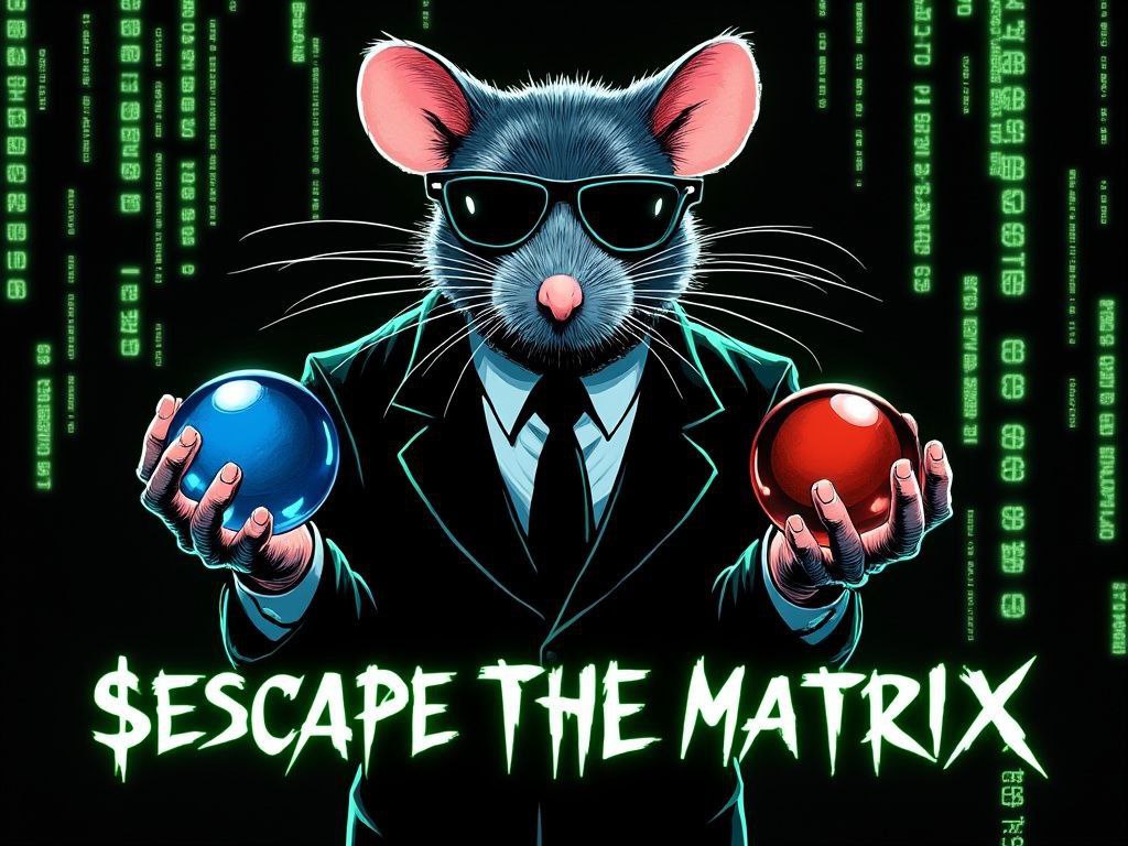 AOLMAN1997's tweet image. Countdown to get out of the rat race and out of the matrix #Basechain #escapebase #escapematrix #base