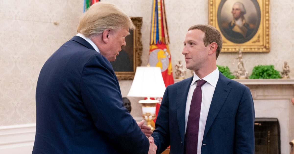 traderseinvermx's tweet photo. ÚLTIMA HORA l El CEO de #Facebook, Mark Zuckerberg, ha #donado 1 millón de dólares al fondo de inauguración del presidente Trump según el WSJ https://t.co/WfLoooJaY0