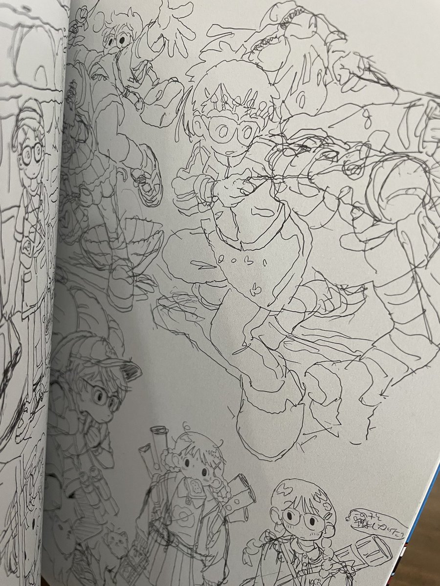 【ONOCO作品集ADVENTURE】
見本誌いただきましたー!
発売まであと一週間です!!
本当に発色がよいです。
ラフページが好きなのでチラっと👀 