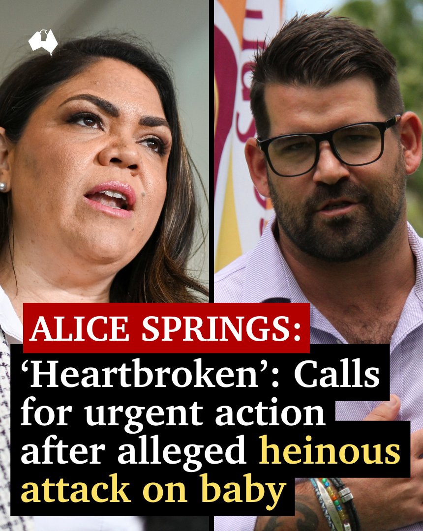 Central Australian leaders have spoken out with disgust, heartbreak, and a plea for urgent government action after a baby girl’s skull was fractured in an alleged violent home invasion. 📍LATEST: bit.ly/4gy65yv