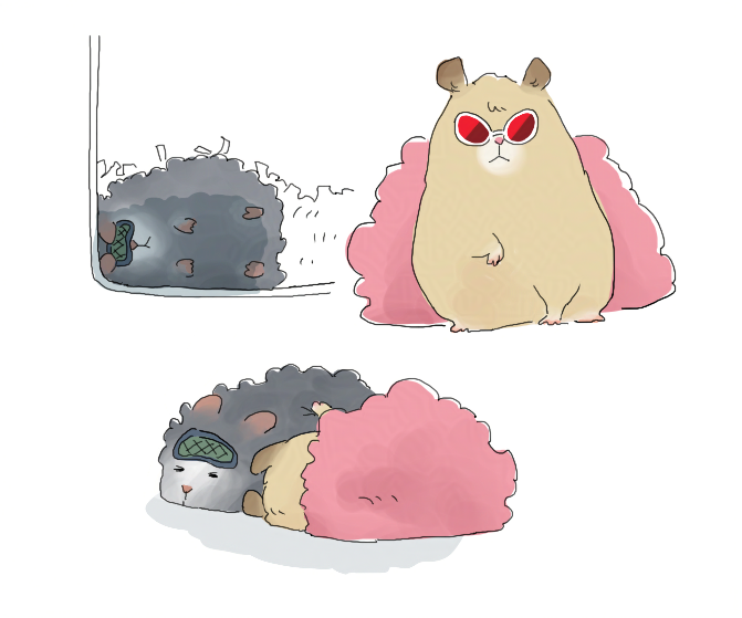 햄스더보고 힘내서 이번주도 파이팅🕯️