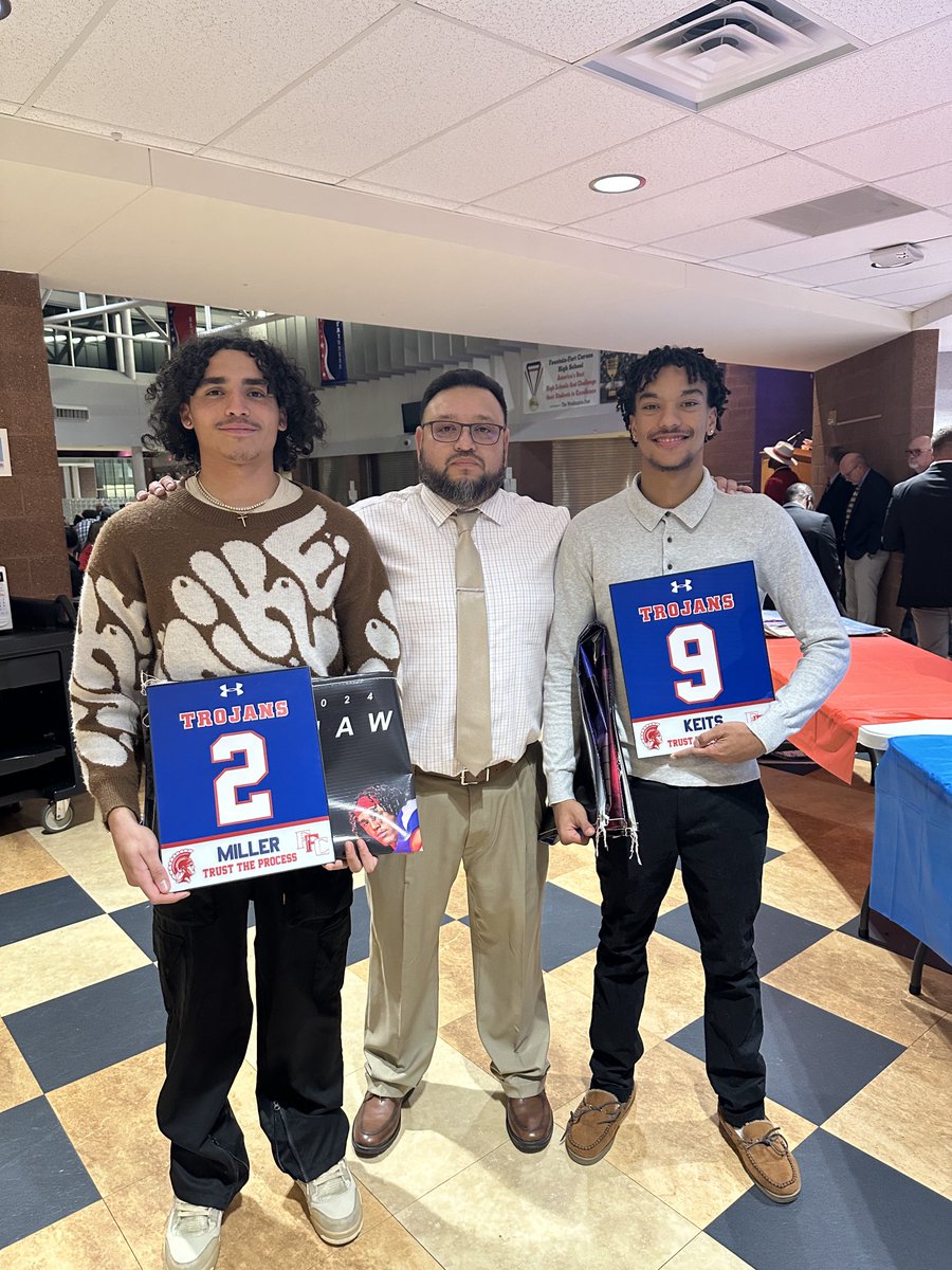 2024 Senior Banquet, I couldn’t be any more proud of these two men. Trojan strong.