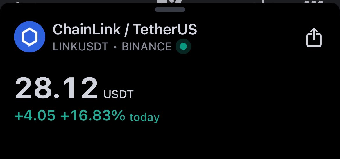 Called $LINK at $6 and now trump is bidding. Turn on your notis 🫡