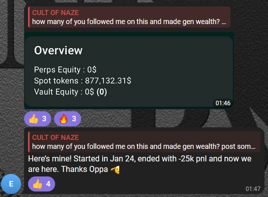 nazeoppa's tweet image. not gonna post my own $HYPE upnl, but i will post these. congrats to everyone that believed 🤝