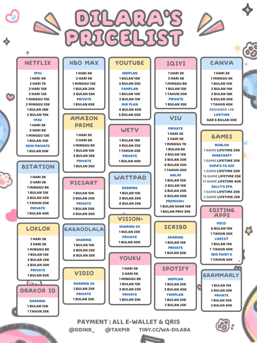 ᐢ..ᐢ ࣪˖𔘓 heyhoo! Dïlara <a href="/bymph/">ʚ dilara ɞ</a> ready āpp prem yg kamu cari nih 🎀 murce, full garansi dan trusted 1000% dengan 1k++ testi! ૮₍ ˃ ⤙ ˂ ₎ა bisa all e-wallet dan qris ✨ dm ke <a href="/bymph/">ʚ dilara ɞ</a> atau wa ke tiny.cc/wa-dilara ˖࣪،̲Ꮺ ! #zonauang #zonajajan