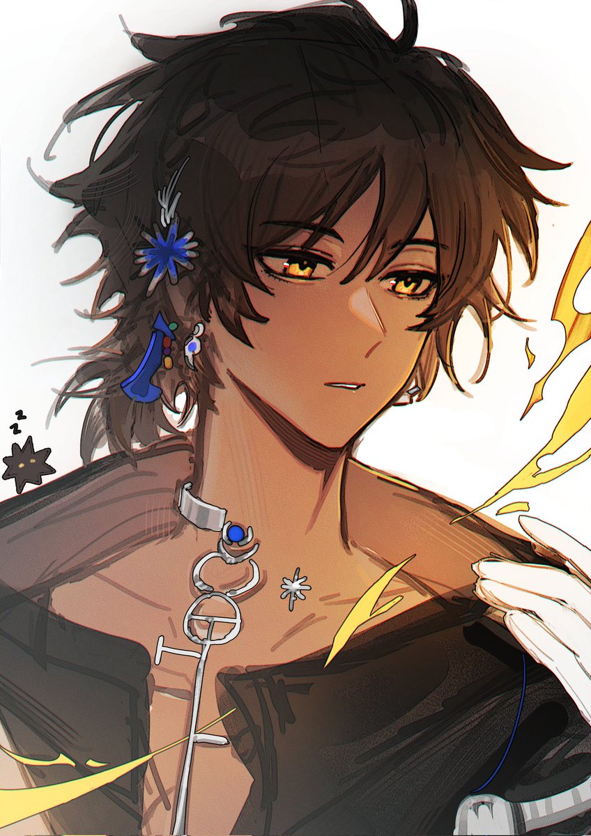 小伙时隔多年回来画粥竟是被此男魅……
#Arknights #thorns #明日方舟 #棘刺