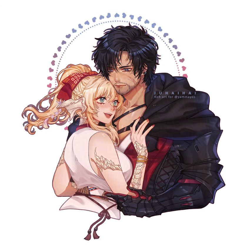 warrior_of_light_(ff14) 「[KOFI] #commission for  !! Thank you~~~ 」|HAI 🌸Doujima SG🌸のイラスト