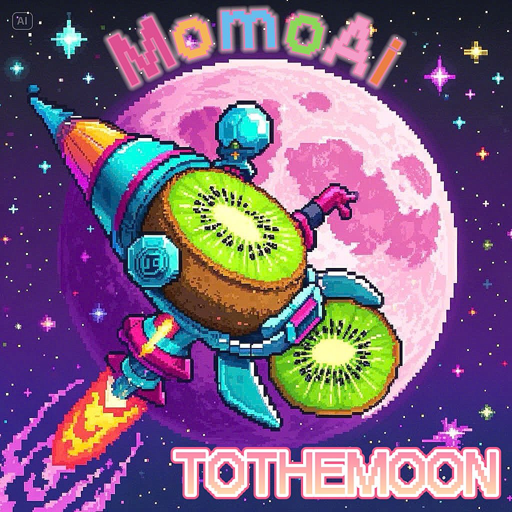 Qun1606's tweet photo. #MomoAI 
#MemeSeason 
@Metaoasis_ 
$MTOS To the moon 🚀🚀🚀
#Solana https://t.co/MDqZq5sovL