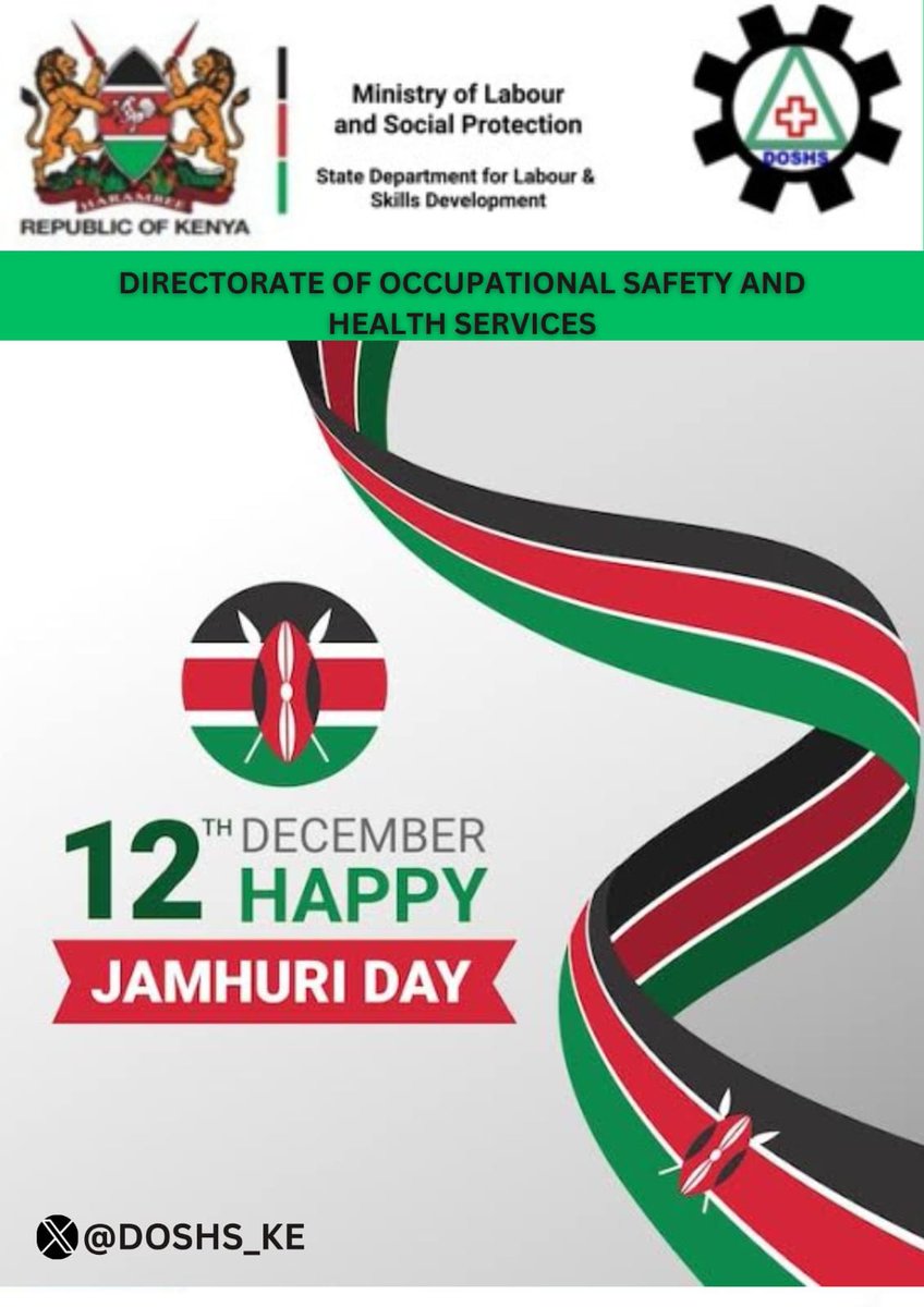 DOSHS_KE's tweet photo. #HAPPYJAMHURIDAY! https://t.co/1JAjpCH6D2