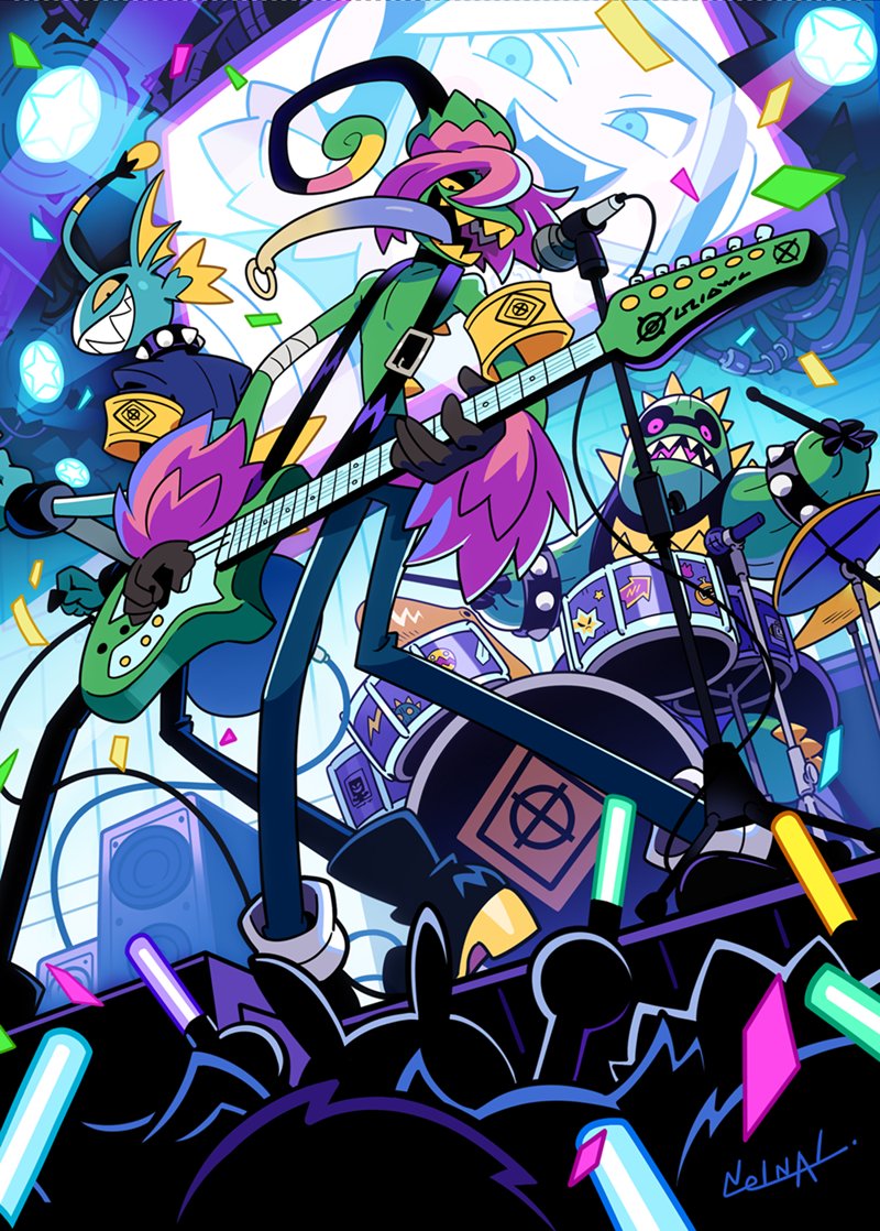 SOULMONITOR_O's tweet image. Band concept art
#SOULMONITOR