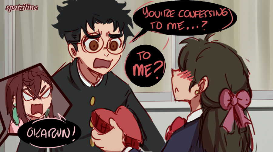 spatziline's tweet photo. It's so amusing Okarun and Momo act like they're dating already #Dandadan #momokarun https://t.co/iMl4MhYaLj
