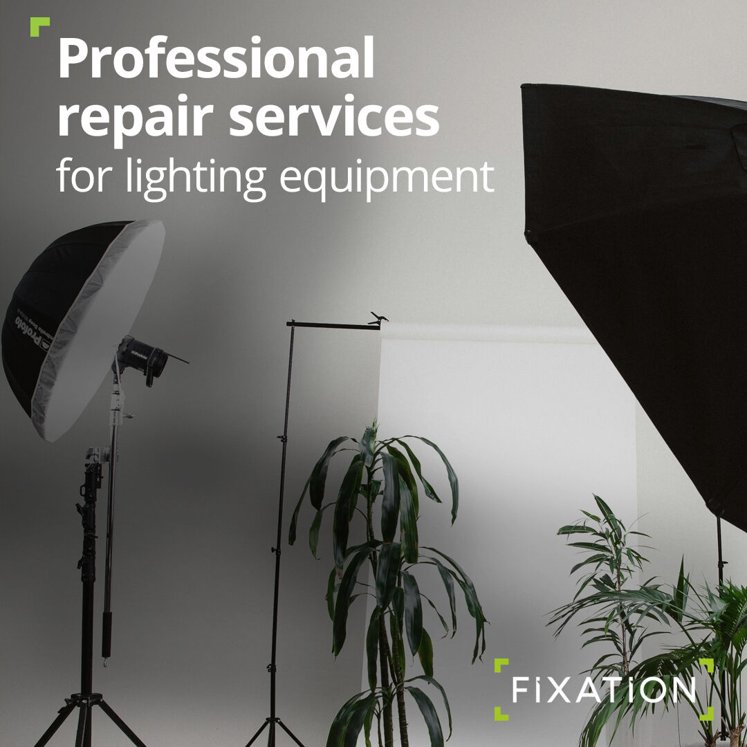 💡 Don't give up on faulty lighting equipment you have laying around this Christmas. Get advice from our lighting experts here at Fixation to see how we can help.

For more information visit: bit.ly/4cjhDDX 

#LightingRepair #StudioLighting
