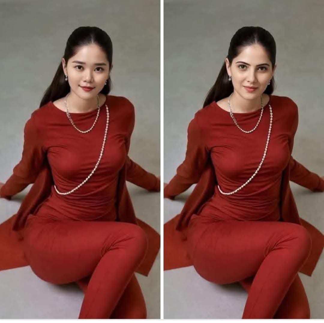 Rsh_Rang's tweet image. ये है AI की आधुनिक (परन्तु भयावह) तकनीक... जया किशोरी को बदनाम करने के लिए चीन की एक लडकी के चेहरे पर किशोरी का चेहरा लगा दिया...और AI के काम में इतनी सफाई है कि अगर आपको पहले चित्र के बारे में पता नहीं है,तो आपको दूसरा वाला चित्र भी असली ही लगेगा... 
#AI #aiart #AITec #जयकिशोरी