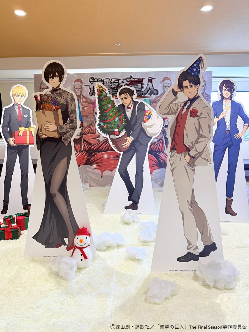 貴重 スーパーホテルコラボ 進撃の巨人 リヴァイ アクスタ 進撃の巨人