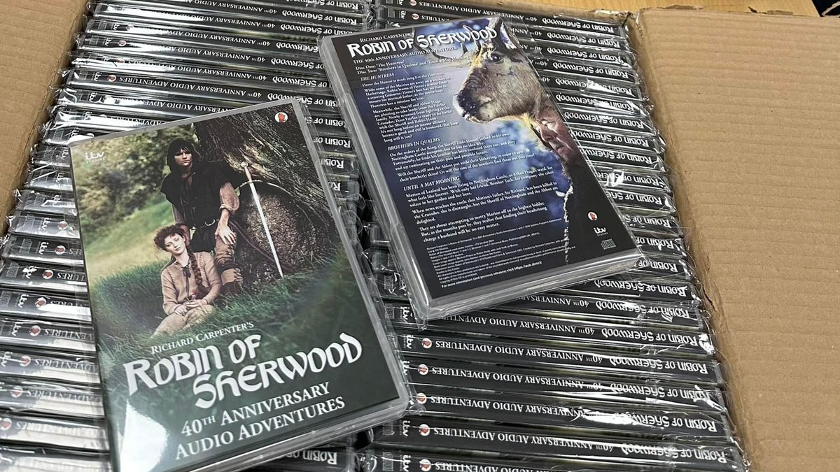 Spiteful Puppet (@spitefulpuppet) on Twitter photo ROBIN OF SHERWOOD - 40th Anniversary Audio Adventures (box-set).
We are delighted to say that packing and shipping has begun (a little earlier than our planned release date with <a href="/AUK_News/">AUK Entertainment</a>).
You can still order a copy here: auk.direct/product/robin-… ROBIN OF SHERWOOD - 40th Anniversary Audio Adventures (box-set).
We are delighted to say that packing and shipping has begun (a little earlier than our planned release date with <a href="/AUK_News/">AUK Entertainment</a>).
You can still order a copy here: auk.direct/product/robin-…