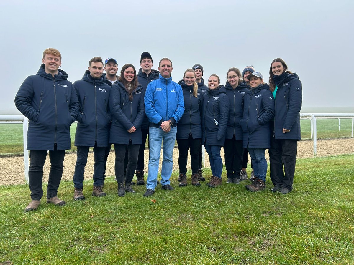 The first-year trainees had a fantastic visit to <a href="/godolphin/">Godolphin</a> Moulton Paddocks this morning, where they had the chance to meet Charlie Appleby #GodolphinFlyingStart #RacingExcellence