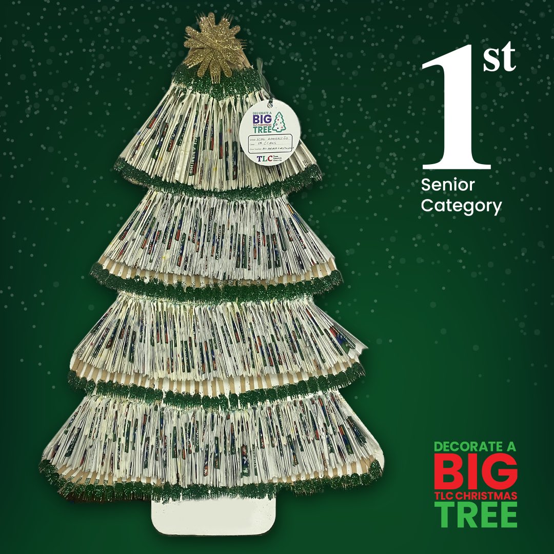 TLC_Limerick's tweet image. Winners of our ‘Decorate a BIG TLC Christmas Tree’ Competition have been announced! 🎄
 
The Senior Category Winners are…
 
🥇Scoil Mocheallóg 6th Class, Ms Brady &amp;amp; Ms Twomey 
🥈Scoil Mocheallóg, 5th Class, Ms Rea 
🥉Kilmeedy NS, Multigrade, Karen, Nodlaig, Cora &amp;amp; Avril