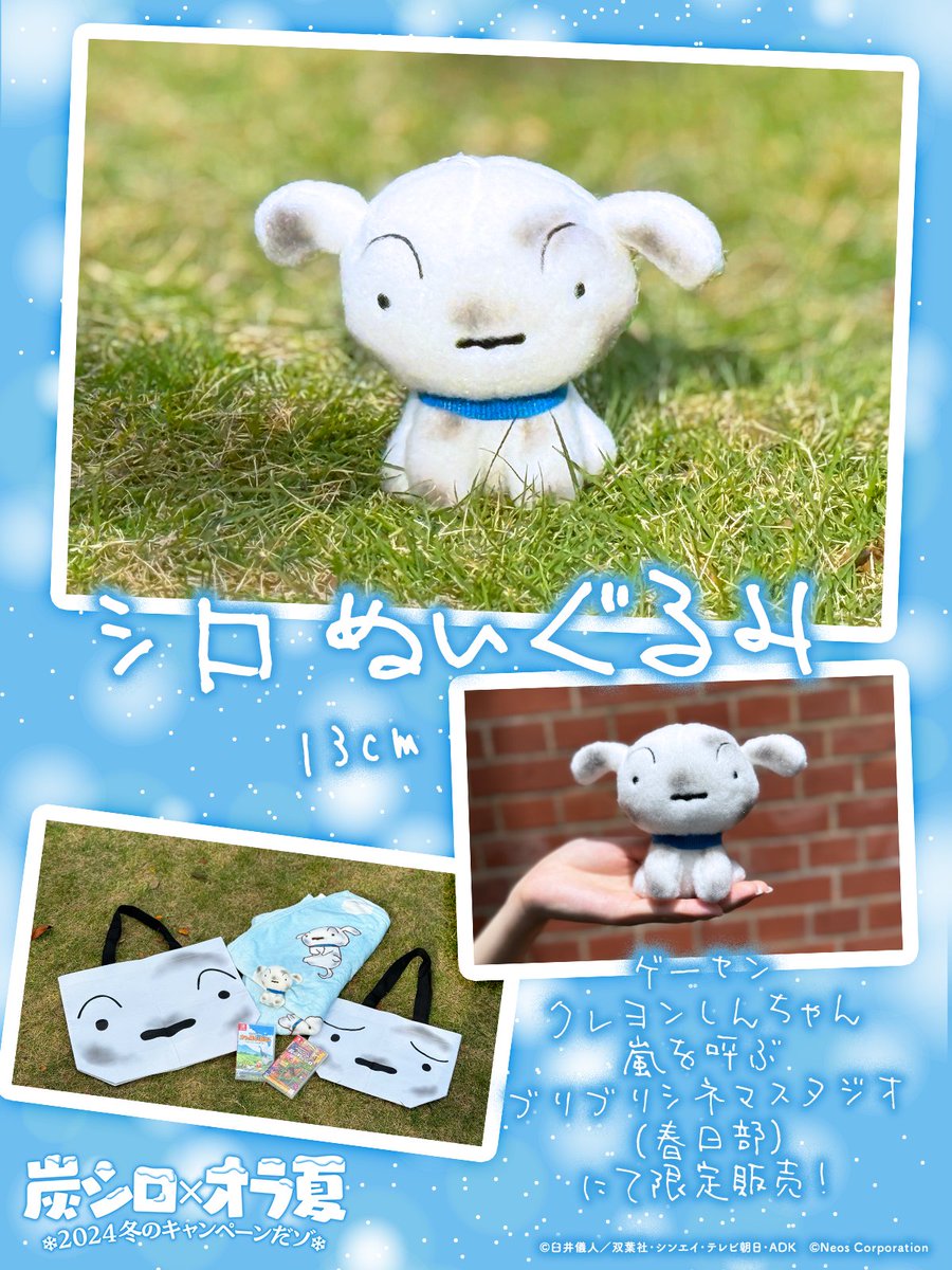 クレヨンしんちゃん 炭の町のシロ +シロぬいぐるみセット Amazon限定 Amazon.co.jp: 【オリジナルデザインBOX入り】クレヨンしんちゃん『炭