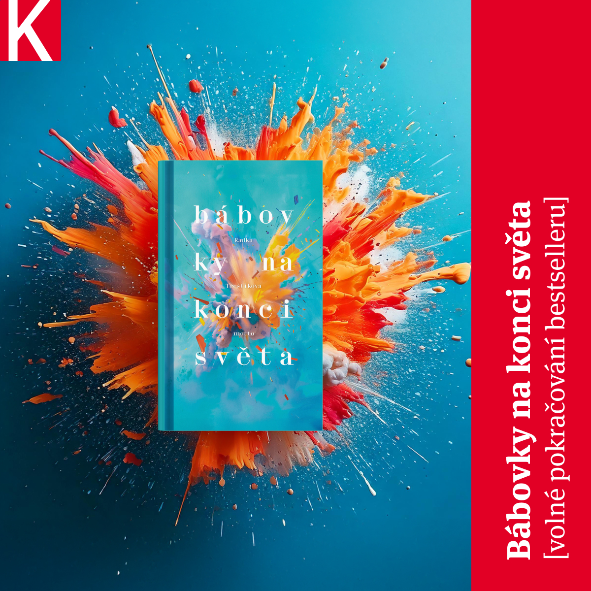 Těšili jste se na pokračování příběhu Bábovek od Radky Třeštíkové? Kniha Bábovky na konci světa je tady! 8️⃣ postav 8️⃣ let 8️⃣ minut. 
Jestli budete mít po čtení pocit, že život je jen demo, možná máte pravdu. 🤷‍♀️ #Kosmas #knihkupectvi