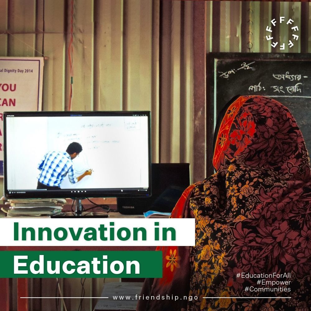 In remote communities, the challenge of providing quality education at the secondary level has been met with innovation. Due to a shortage of well-educated teachers, secondary schools are using pre-recorded video lessons powered by solar energy.

#EducationForAll #friendshipngo