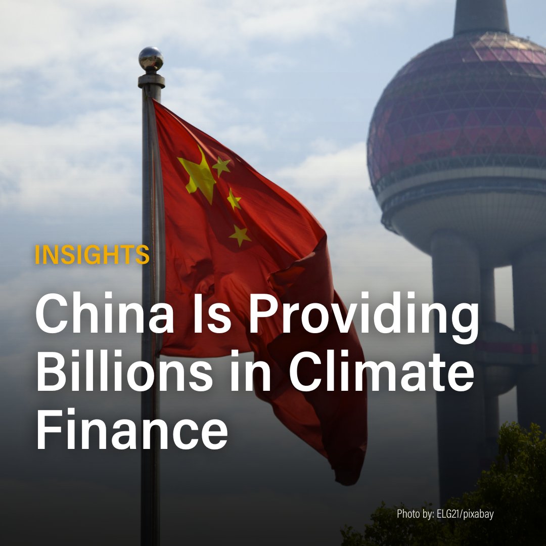 China is stepping up in climate finance, providing nearly $4.5B annually to help developing countries tackle climate challenges. Transparency in these efforts is crucial for stronger global action. Read more: bit.ly/3BszJ9o