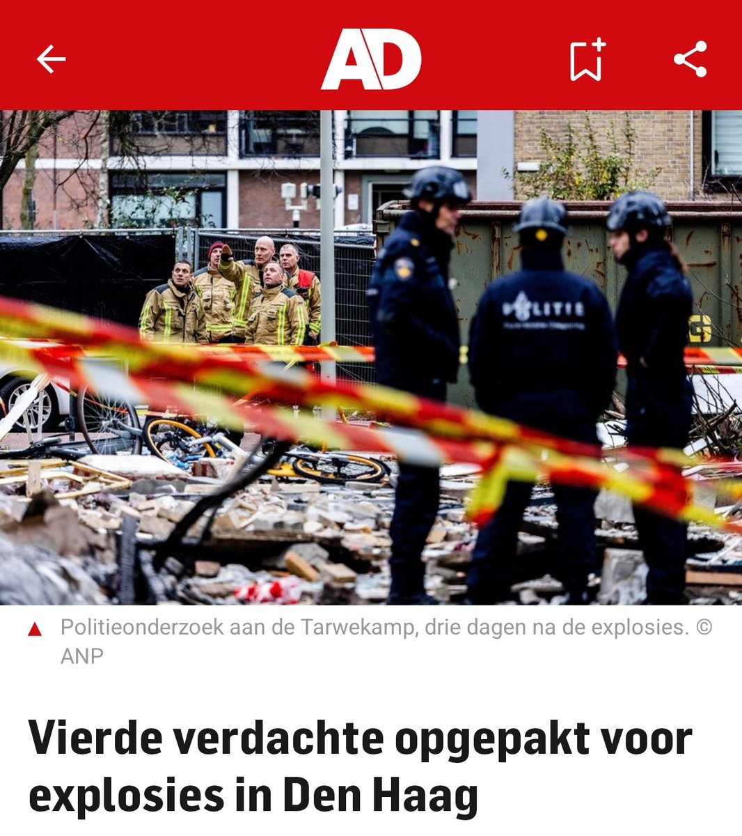 Vierde verdachte opgepakt voor explosies in Den Haag
